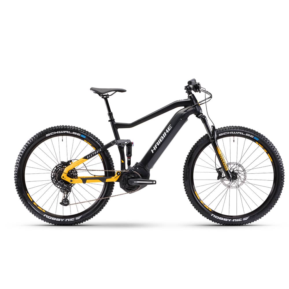 Haibike E-Bike Alltrail 6 in Schwarz