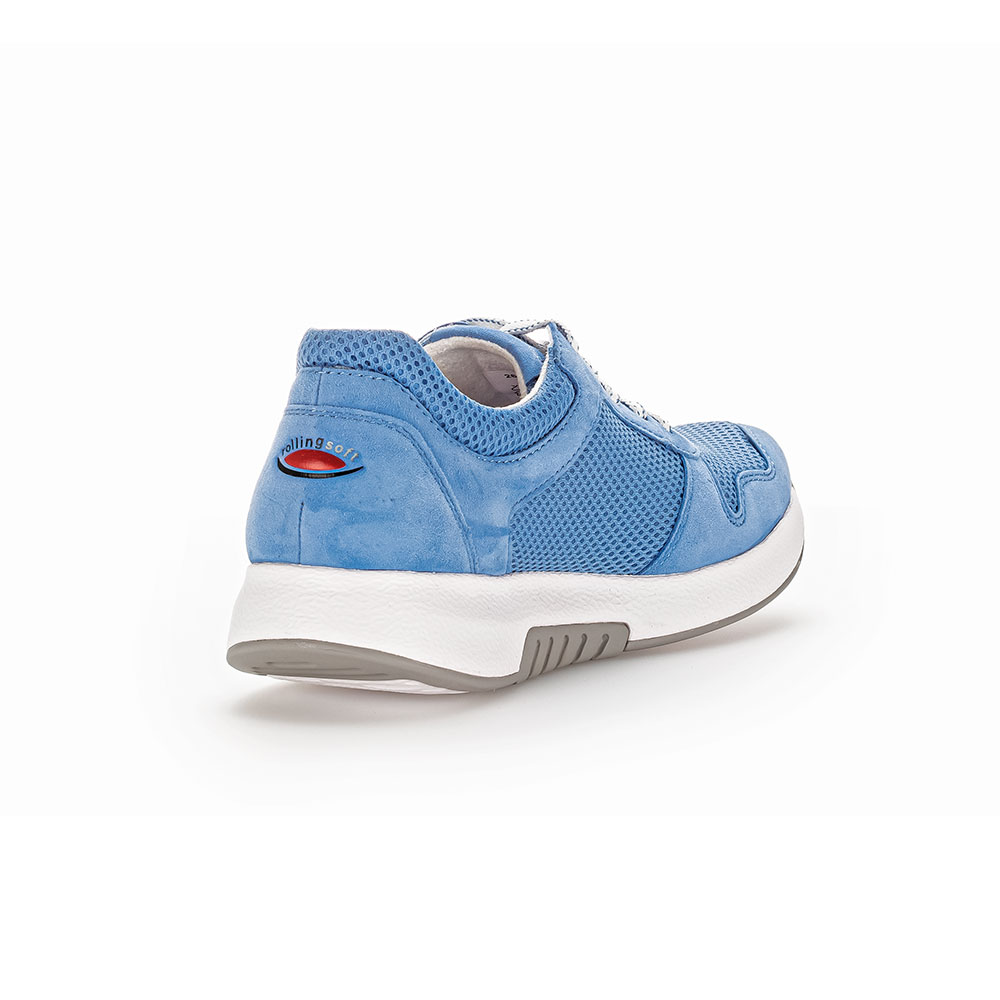 Gabor Rollingsoft Sneaker in Blau - Ferse