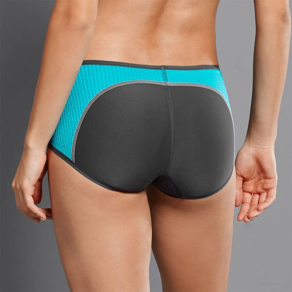 Anita Sport Panty Peacock-Anthrazit, Rückseite