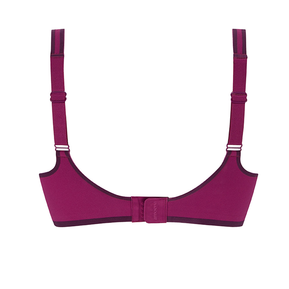 Amoena Prothesen-BH Clarissa SB in Magenta/Multi 45050 - Rückseite