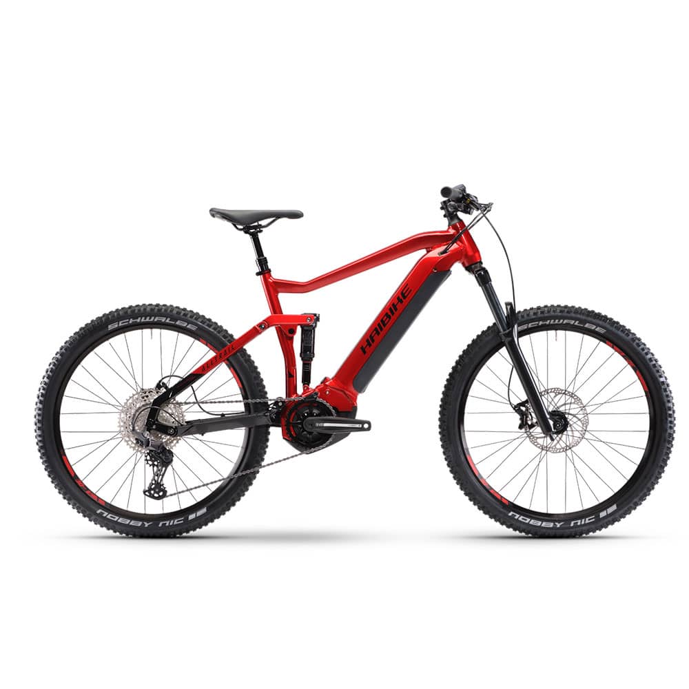 Haibike E-Bike Alltrail 5 in Rot - 27,5 Zoll Bereifung