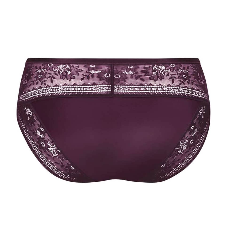 Anita Rosa Faia Taillenslip Rosemary 1385 in Purple - Rückseite