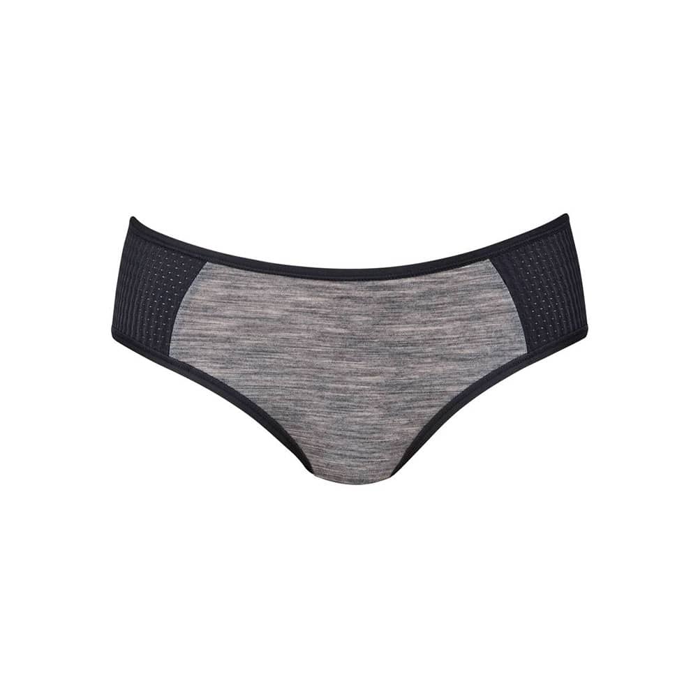 Anita active Sport Panty PanAlp  grau aus Merinowolle vorne