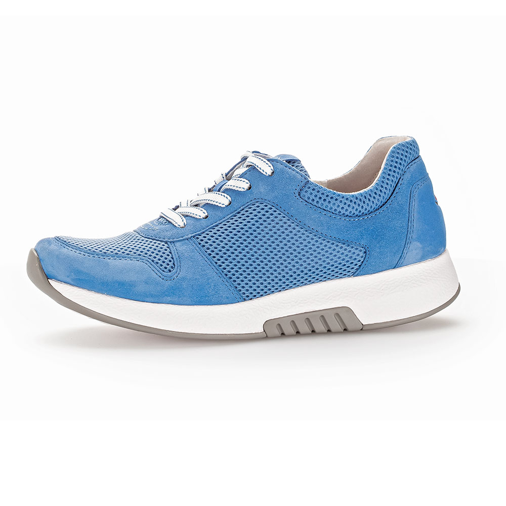 Gabor Rollingsoft Sneaker in Blau - Aussenansicht