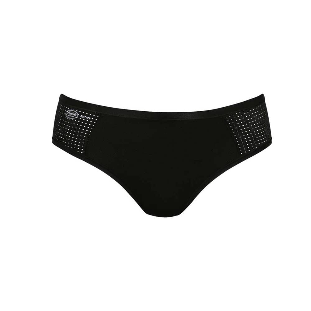 Anita active Sport Panty 1610 schwarz vorne