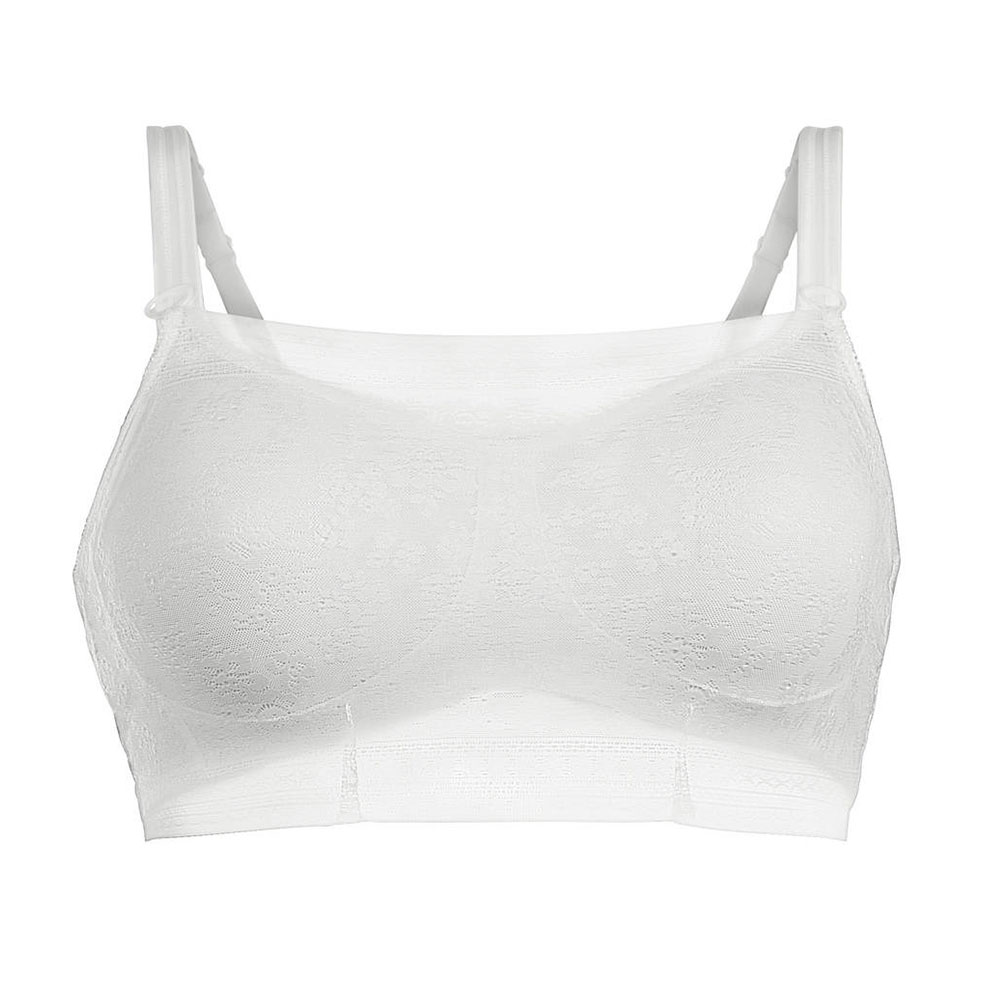 Anita care Bandeau-Top Fleur in Weiß